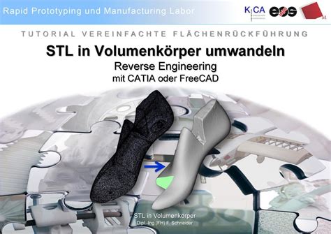 stl in volumenkörper umwandeln|TUTORIAL VEREINFACHTE FLÄCHENRÜCKFÜHRUNG STL in Volumenk.